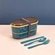 clear plastic lunch box